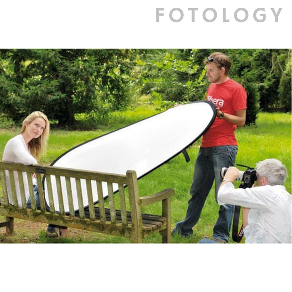 Fotology Reflektor cahaya Taff studio 5 in 1 light reflector diffuser 60 cm