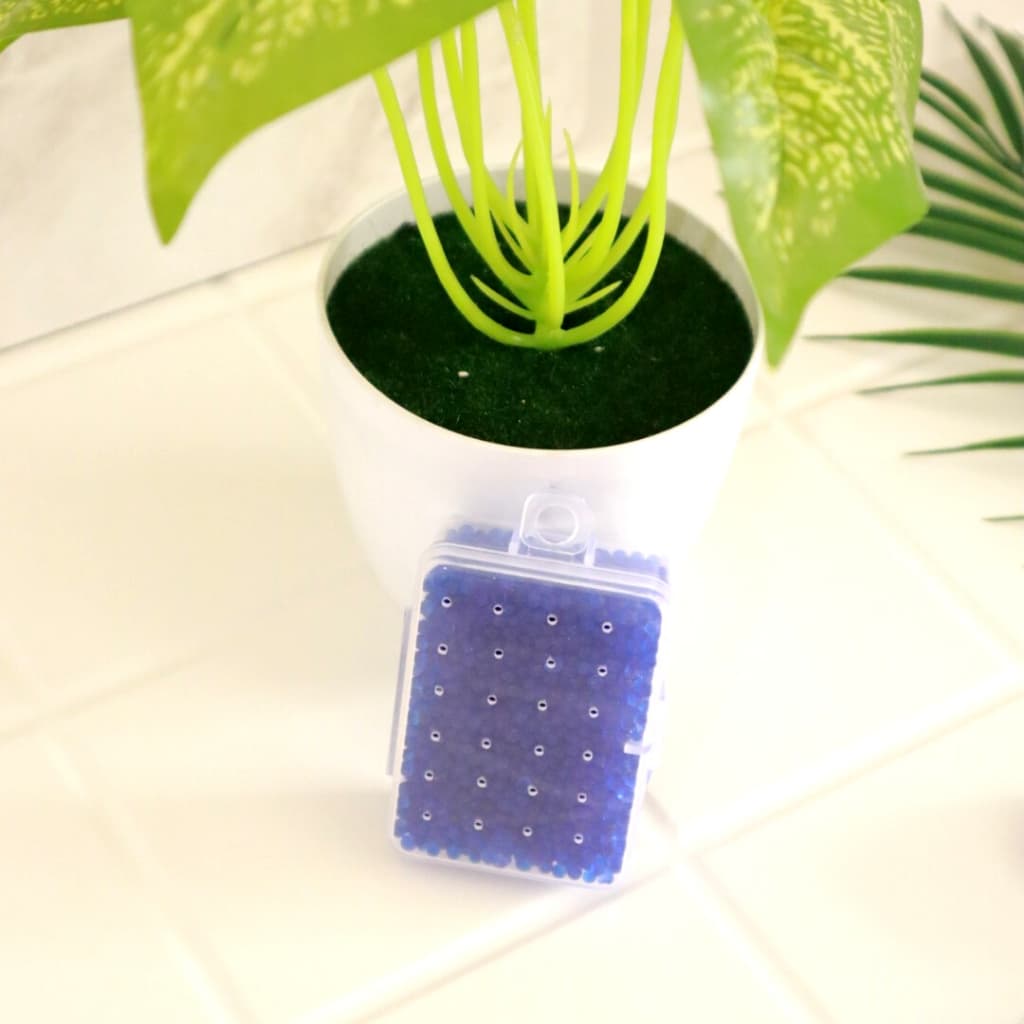 Fotology Silica gel biru kotak plastik untuk dry box kamera serap lembab anti jamur 60 gram