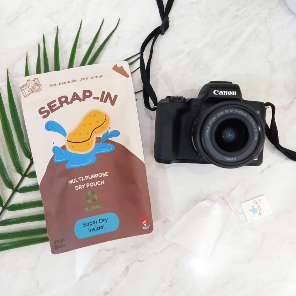 Fotology Serapin silica gel serap lembab anti jamur kemasan pouch 160 gram