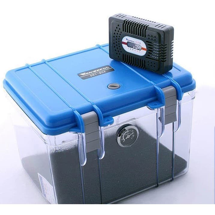 Fotology Dry Box Kamera Besar Lengkap Kedap Anti jamur Kit Silica Gel