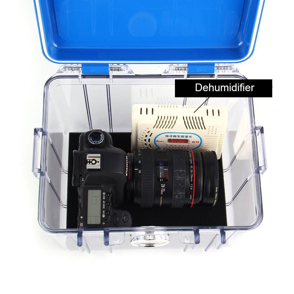 Fotology Dry Box Kamera Besar Lengkap Kedap Anti jamur Kit Silica Gel