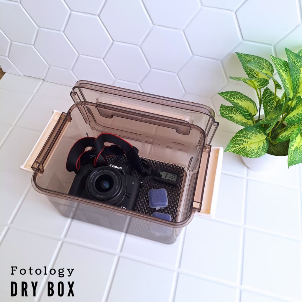 Fotology Box Kamera Dry Box Kit Anti Jamur Silica Gel Anti Lembab