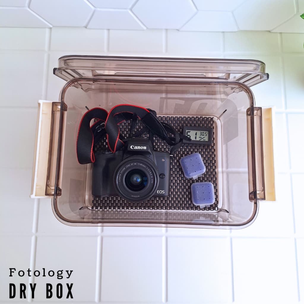 Fotology Box Kamera Dry Box Kit Anti Jamur Silica Gel Anti Lembab