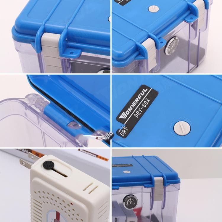 Fotology Dry Box Kamera Besar Lengkap Kedap Anti jamur Kit Silica Gel