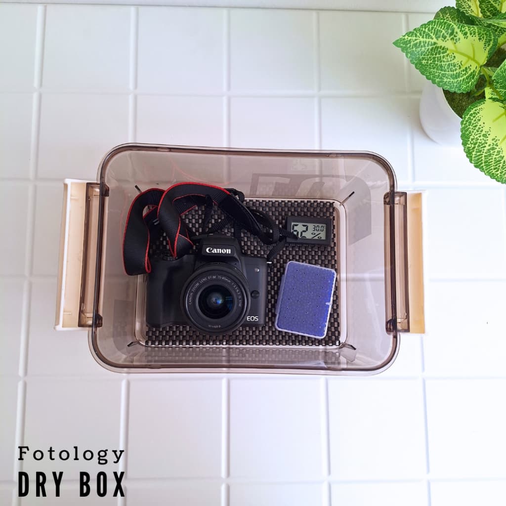 Fotology Box Kamera Dry Box Kit Anti Jamur Silica Gel Anti Lembab