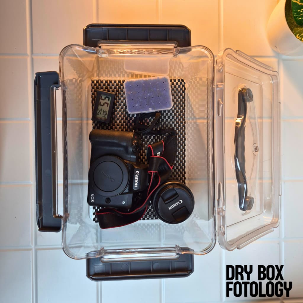 Dry Box Kamera Kit Silica Gel Anti Jamur Serap Lembab untuk Lensa dan Kamera