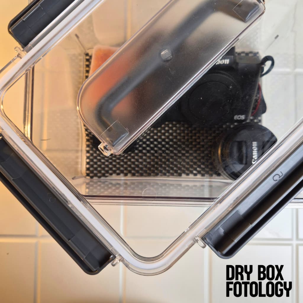 Dry Box Kamera Anti Jamur Kit Silica Gel Anti Lembab Kedap Udara