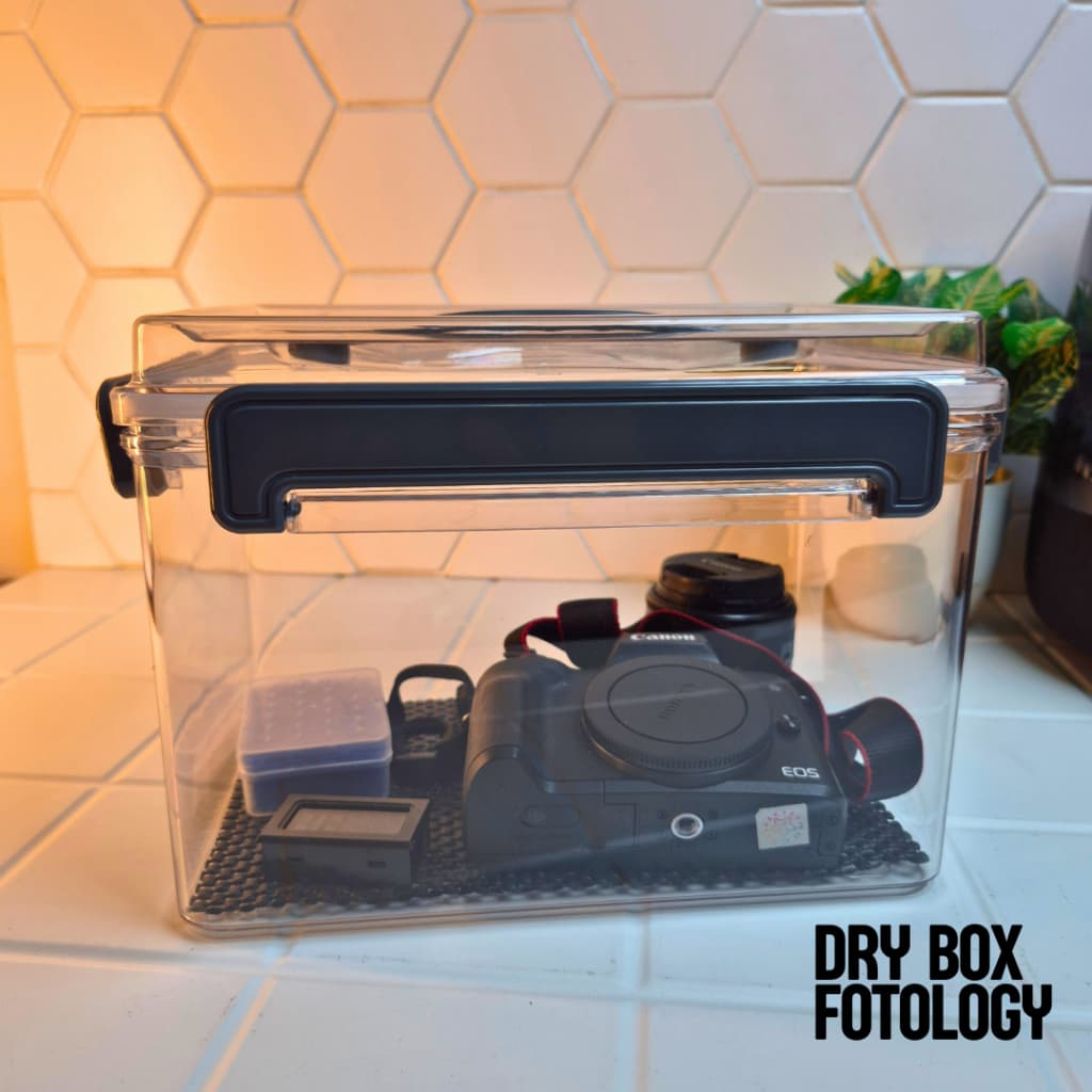 Dry Box Kamera Kit Silica Gel Anti Jamur Serap Lembab untuk Lensa dan Kamera