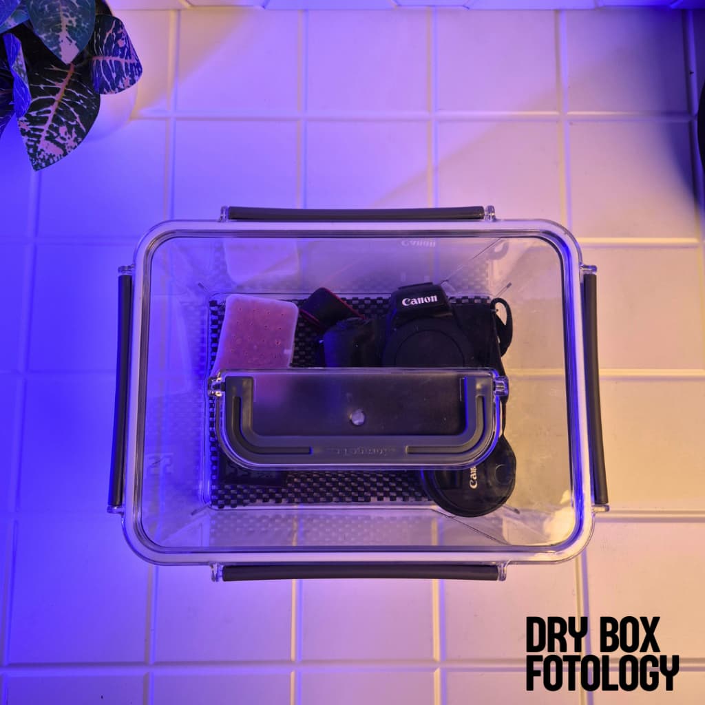 Dry Box Kamera Anti Jamur Kit Silica Gel Anti Lembab Kedap Udara