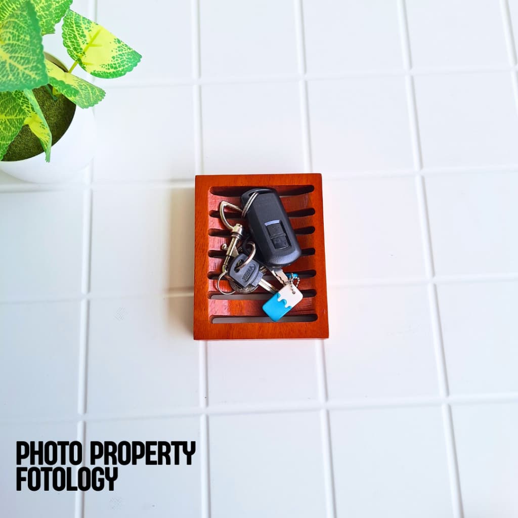 Wood Pedestal Photo Props Alas Foto Makanan Dekorasi Asesoris Foto Produk Kayu