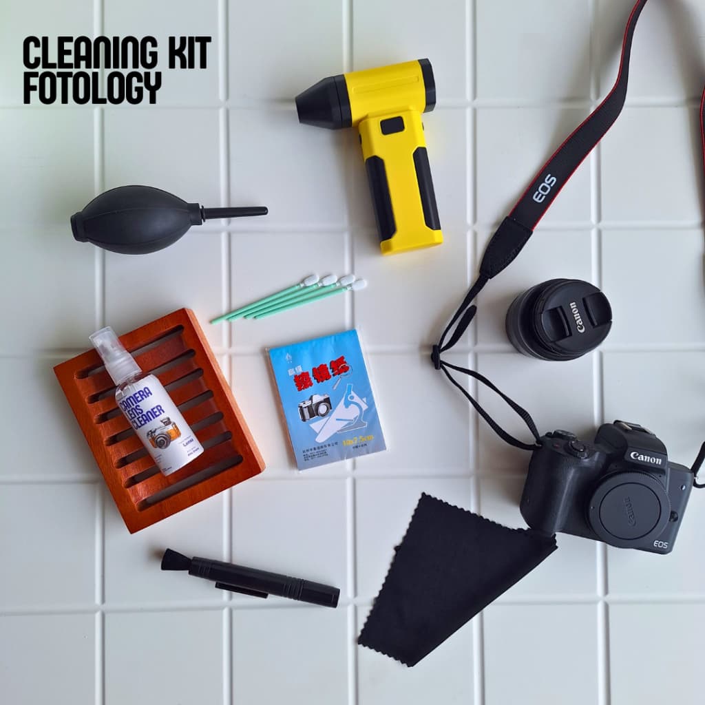 Cleaning kit kamera pembersih kamera 7 in 1 anti jamur dan debu untuk kamera