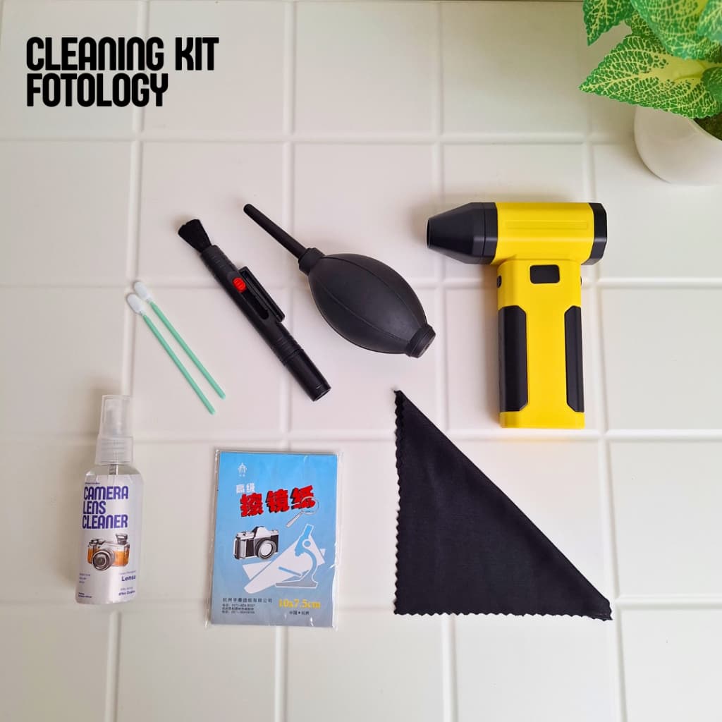 Cleaning kit kamera pembersih kamera 7 in 1 anti jamur dan debu untuk kamera